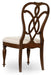 Leesburg Splatback Side Chair - 2 per carton/price ea - Vicars Furniture (McAlester, OK)