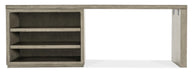 Linville Falls 84" Desk with Open Desk Cabinet - Vicars Furniture (McAlester, OK)