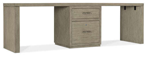 Linville Falls 96" Desk with One Centered File - Vicars Furniture (McAlester, OK)