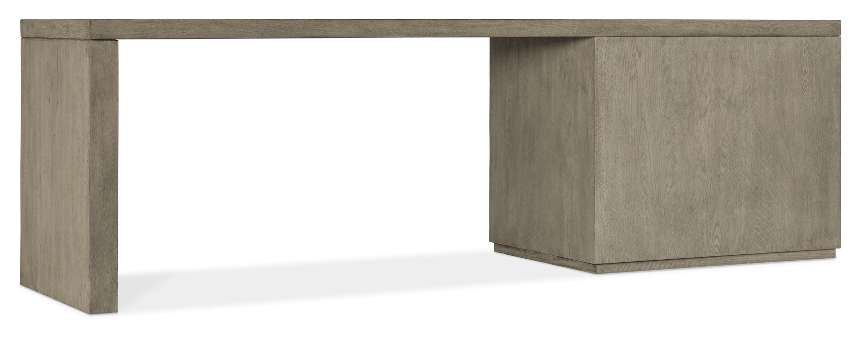 Linville Falls 96" Desk with Open Desk Cabinet - Vicars Furniture (McAlester, OK)