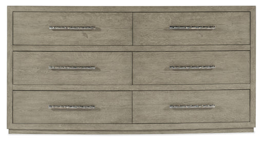 Linville Falls Chimney Gap Six Drawer Dresser - Vicars Furniture (McAlester, OK)