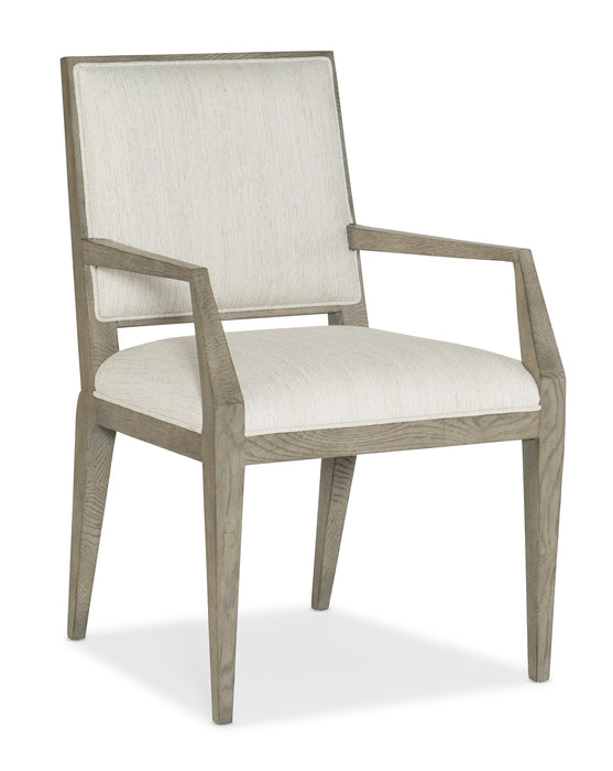 Linville Falls Linn Cove Upholstered Arm Chair-2 per carton/price ea - Vicars Furniture (McAlester, OK)