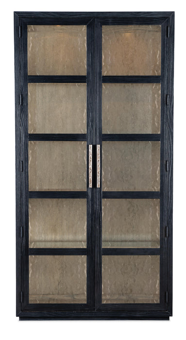 Linville Falls Shou Sugi Ban Curio Cabinet - Vicars Furniture (McAlester, OK)