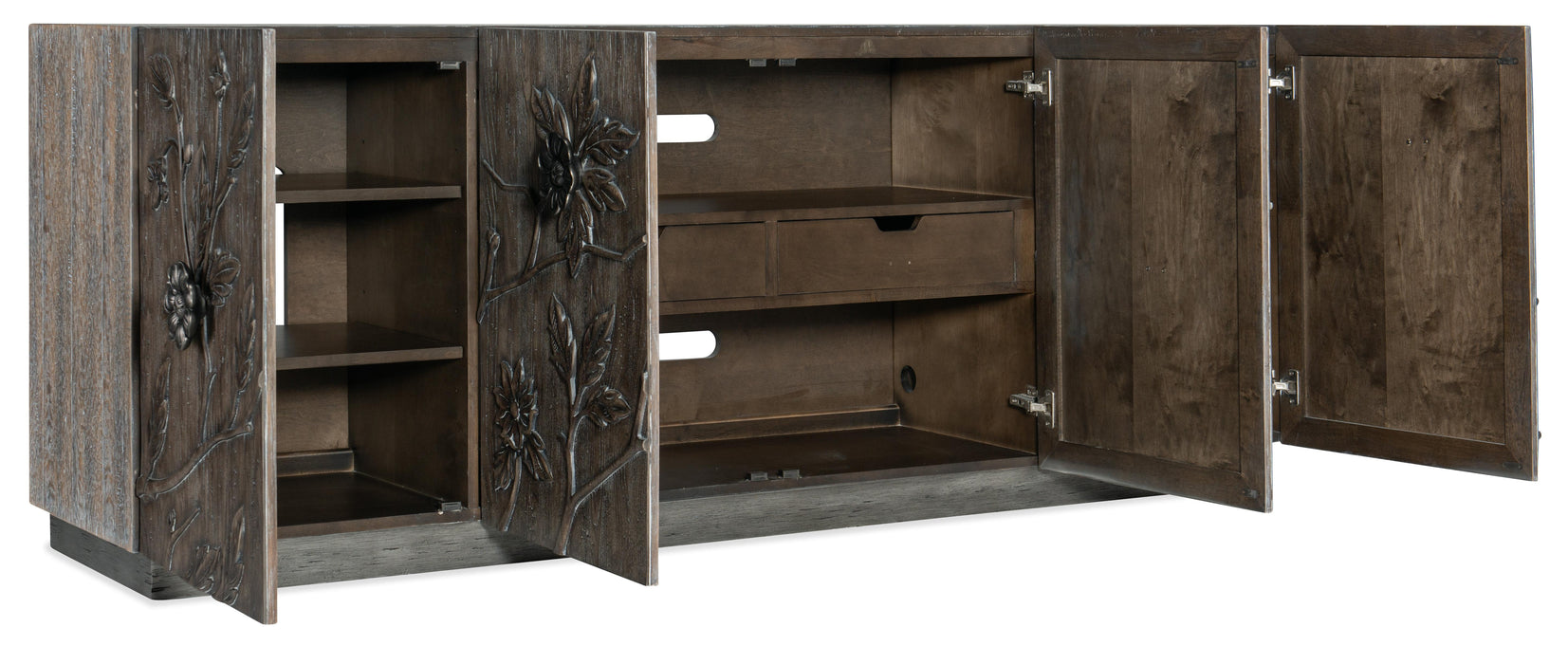 Melange Florence Four Door Credenza - Vicars Furniture (McAlester, OK)