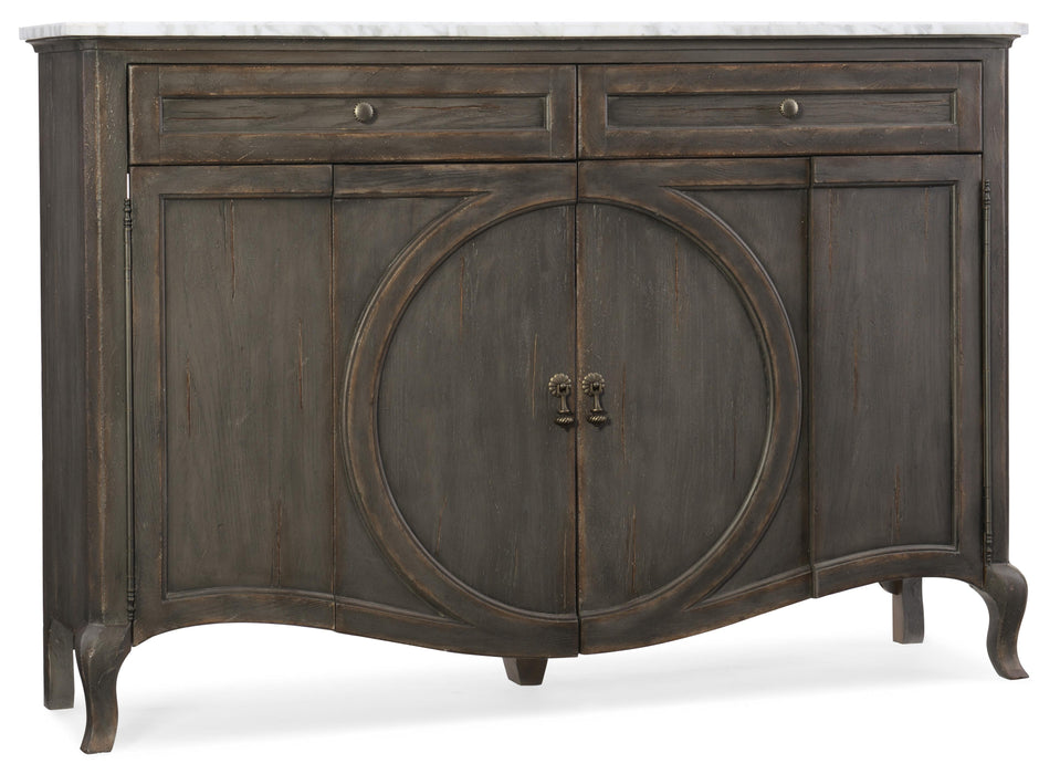 Melange Four-Door Two-Drawer Credenza - Vicars Furniture (McAlester, OK)