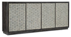 Melange Greystone Four-Door Credenza - Vicars Furniture (McAlester, OK)