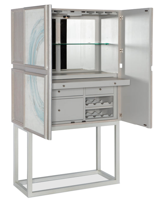 Melange Kandin Bar Cabinet - Vicars Furniture (McAlester, OK)