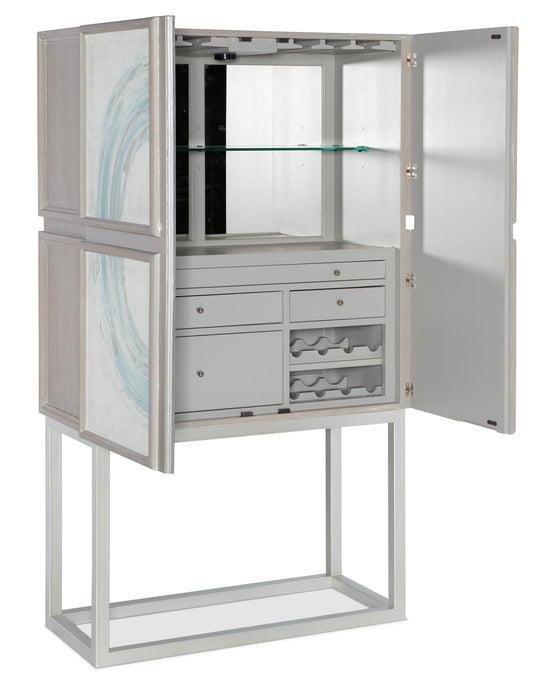 Melange Kandin Bar Cabinet - Vicars Furniture (McAlester, OK)