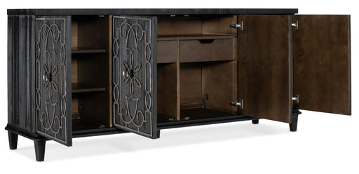 Melange Madeline Four Door Credenza - Vicars Furniture (McAlester, OK)