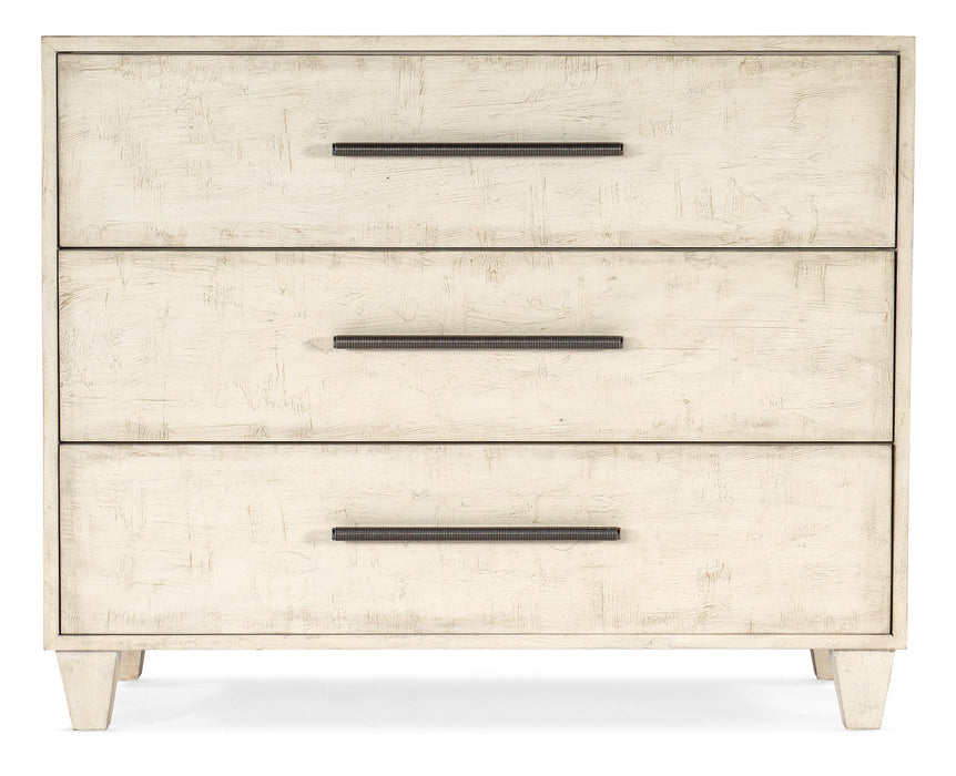 Melange Saffron Three Drawer Chest - Vicars Furniture (McAlester, OK)