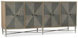 Melange Zola Four-Door Credenza - Vicars Furniture (McAlester, OK)