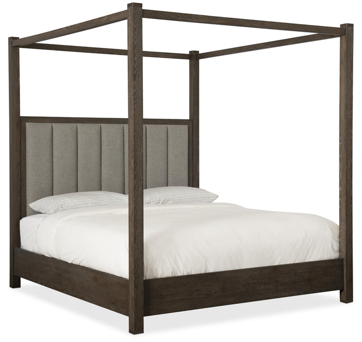 Miramar Aventura Jackson King Poster Bed w-Tall Posts & Canopy - Vicars Furniture (McAlester, OK)