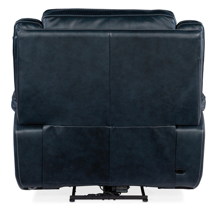 Montel Lay Flat Power Recliner with Power Headrest & Lumbar - SS705-PHL1-047 - Vicars Furniture (McAlester, OK)