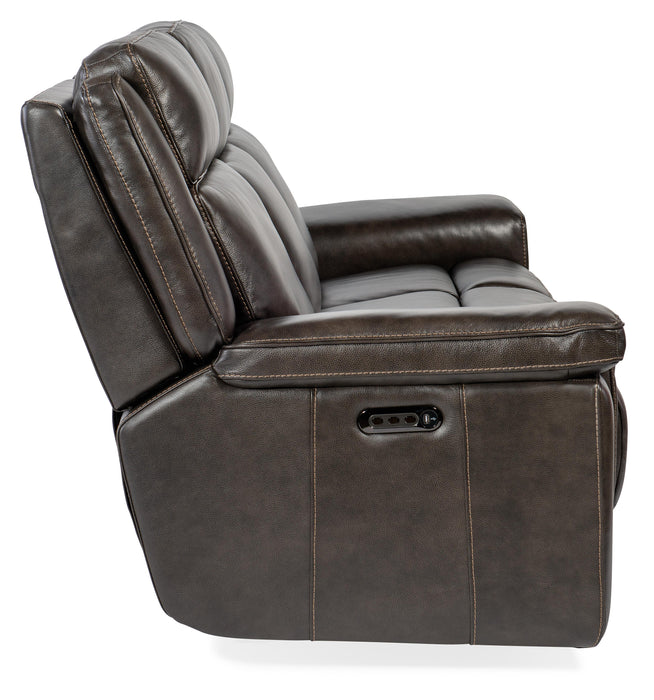 Montel Lay Flat Power Sofa with Power Headrest & Lumbar - SS705-PHL3-095 - Vicars Furniture (McAlester, OK)