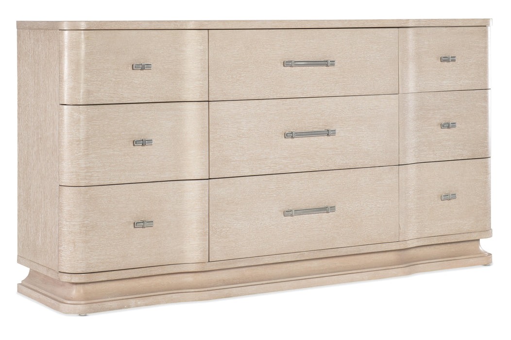 Nouveau Chic Nine Drawer Dresser - Vicars Furniture (McAlester, OK)