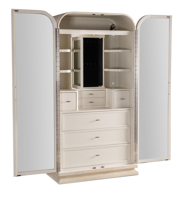 Nouveau Chic Wardrobe - Vicars Furniture (McAlester, OK)