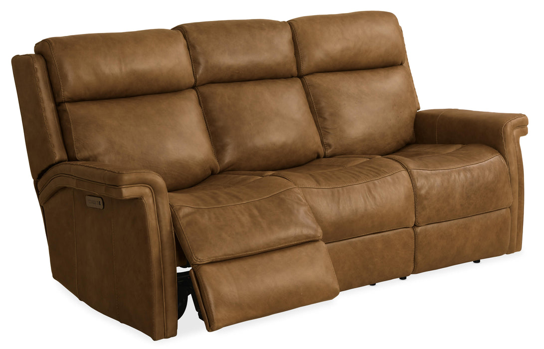 Poise Power Recliner Sofa w/ Power Headrest - Vicars Furniture (McAlester, OK)