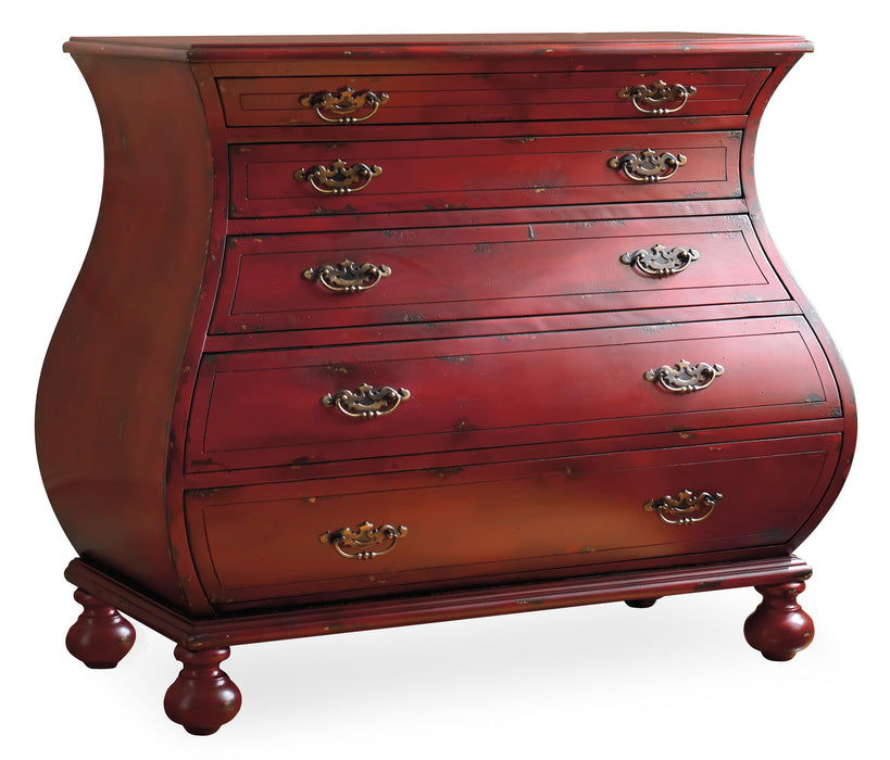 Red Bombe Chest - Vicars Furniture (McAlester, OK)