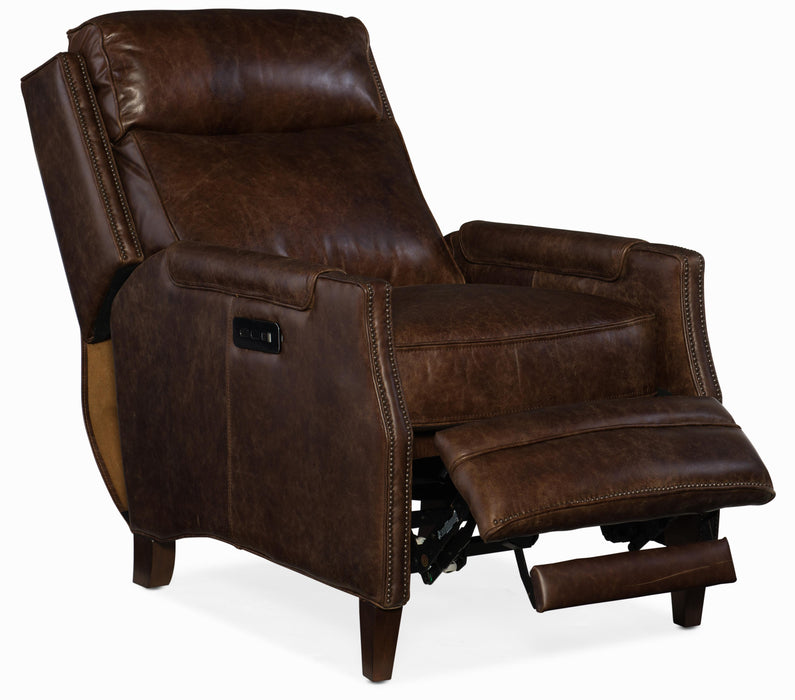 Regale Power Recliner w/ Power Headrest - Vicars Furniture (McAlester, OK)