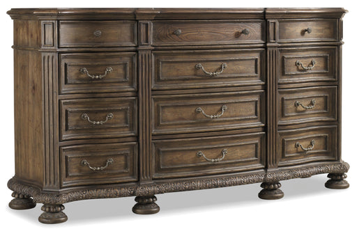 Rhapsody Twelve Drawer Dresser - Vicars Furniture (McAlester, OK)