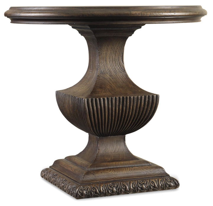 Rhapsody Urn Pedestal Nightstand - Vicars Furniture (McAlester, OK)