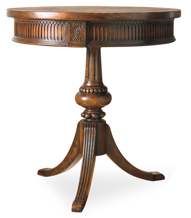 Round Pedestal Accent Table - Vicars Furniture (McAlester, OK)