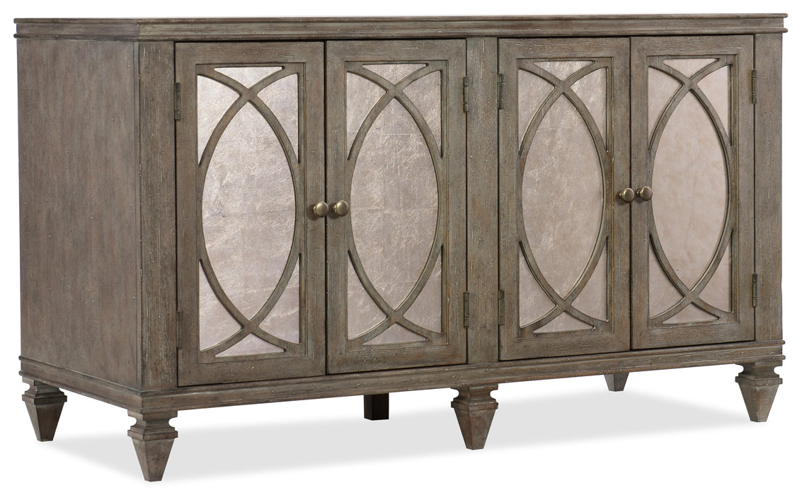 Rustic Glam Credenza - Vicars Furniture (McAlester, OK)