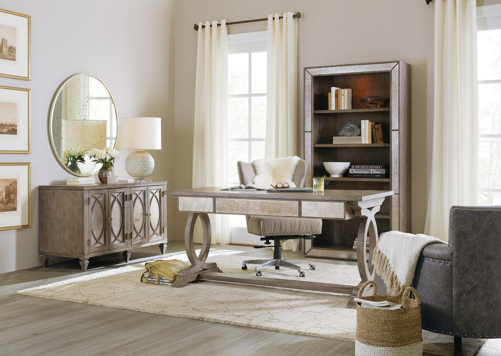 Rustic Glam Trestle Desk image