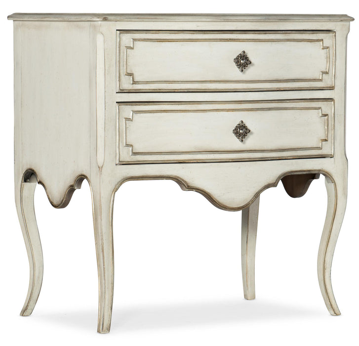 Sanctuary Coco En Blanc Nightstand - Vicars Furniture (McAlester, OK)