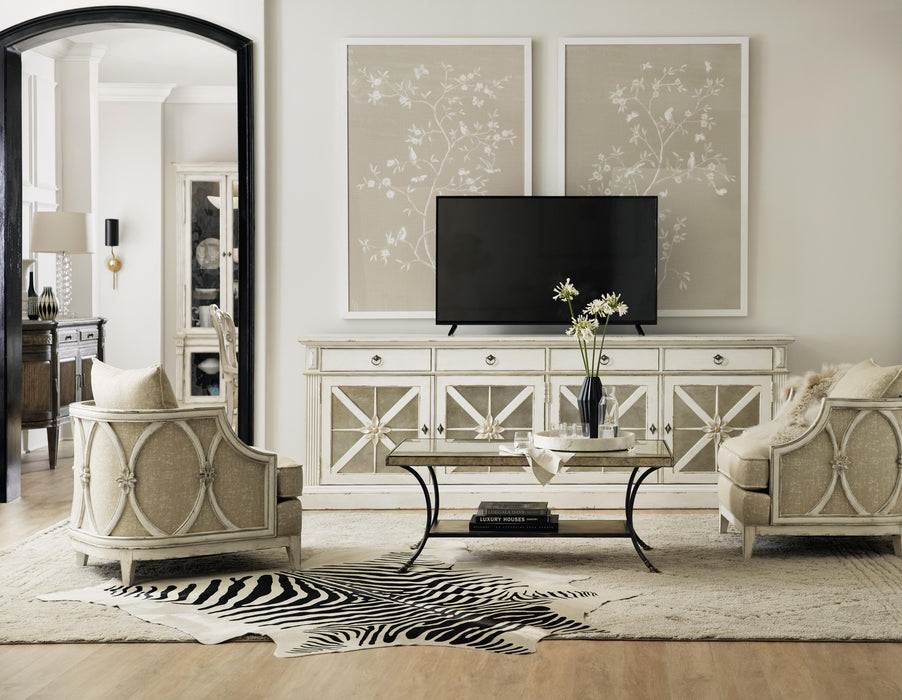 Sanctuary Grand Premier Entertainment Console Blanc image