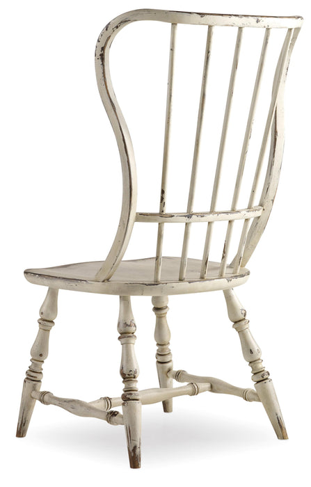 Sanctuary Spindle Back Side Chair - 2 per carton/price ea - Vicars Furniture (McAlester, OK)