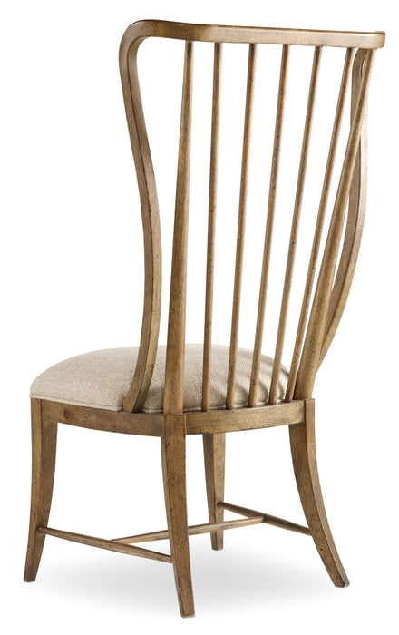 Sanctuary Tall Spindle Side Chair - 2 per carton/price ea - Vicars Furniture (McAlester, OK)