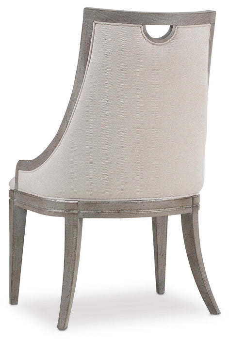 Sanctuary Upholstered Side Chair - 2 per carton/price ea - Vicars Furniture (McAlester, OK)