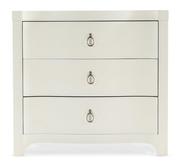 Serenity Antigua Three Drawer Nightstand - 6350-90116-02 - Vicars Furniture (McAlester, OK)