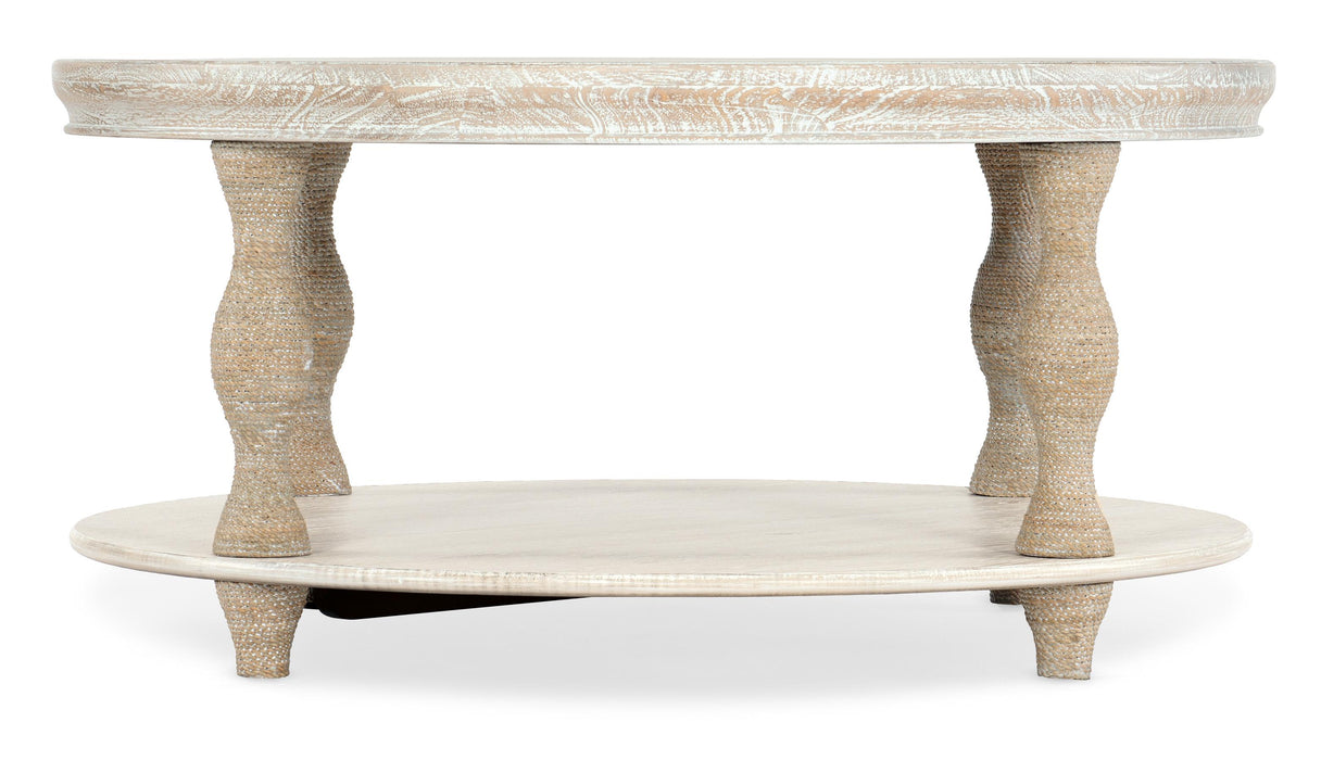 Serenity Bahari Round Cocktail Table - Vicars Furniture (McAlester, OK)