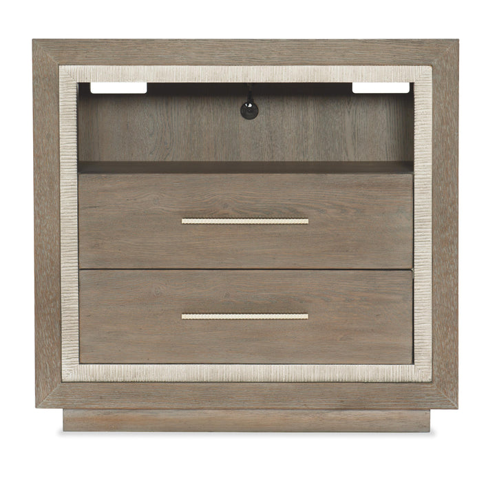 Serenity Balboa Two Drawer Nightstand - Vicars Furniture (McAlester, OK)