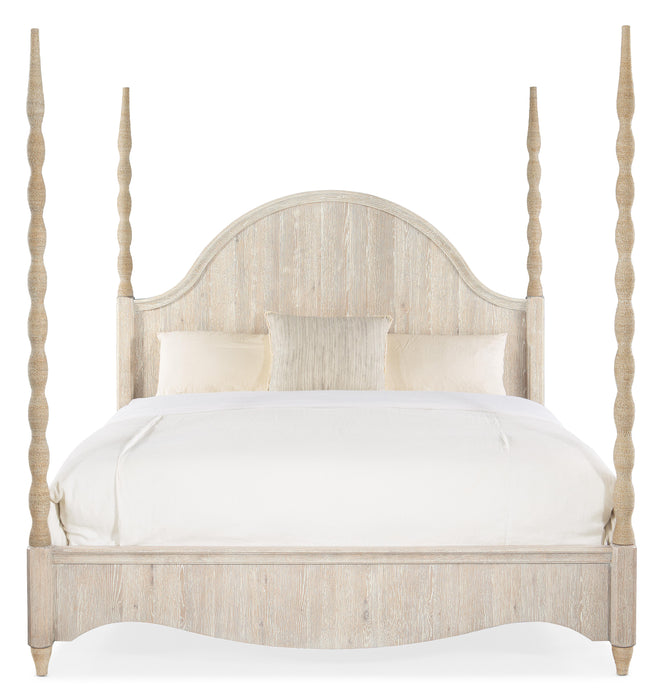 Serenity Jetty Cal King Poster Bed - Vicars Furniture (McAlester, OK)