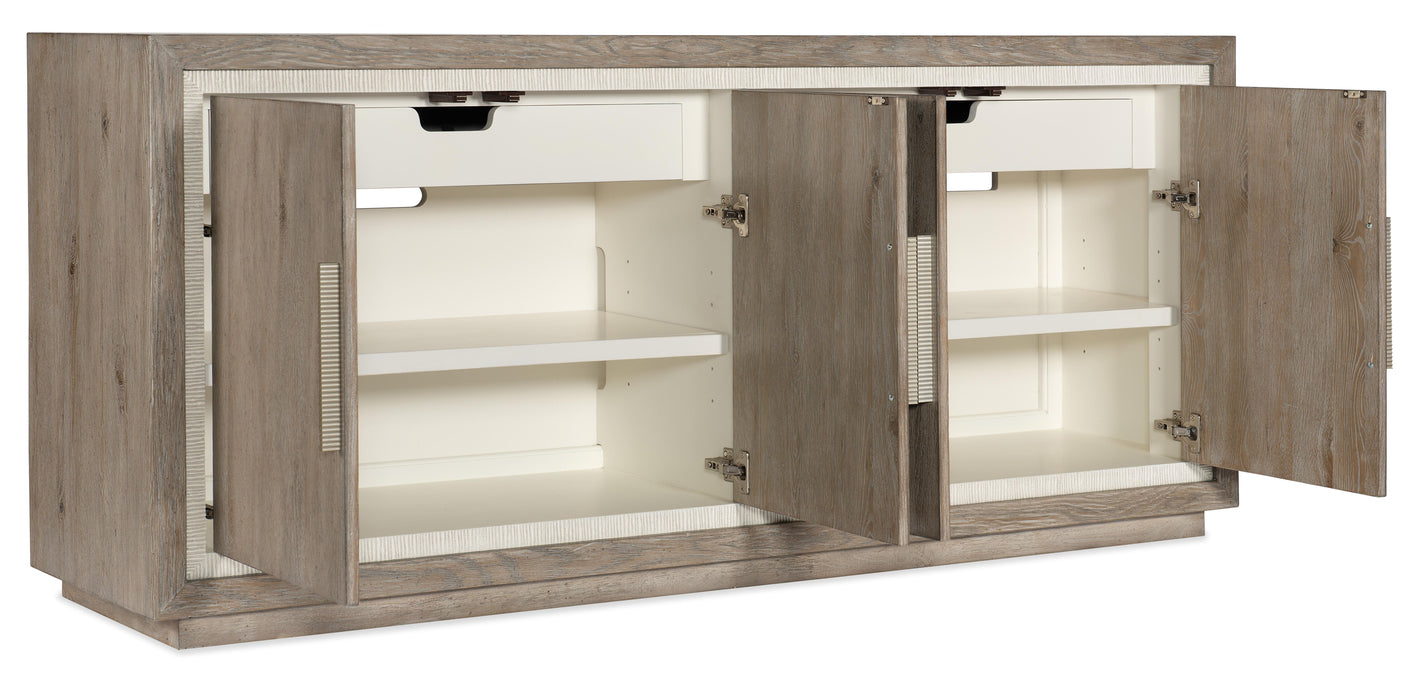 Serenity Tulum Media Storage Cabinet - Vicars Furniture (McAlester, OK)