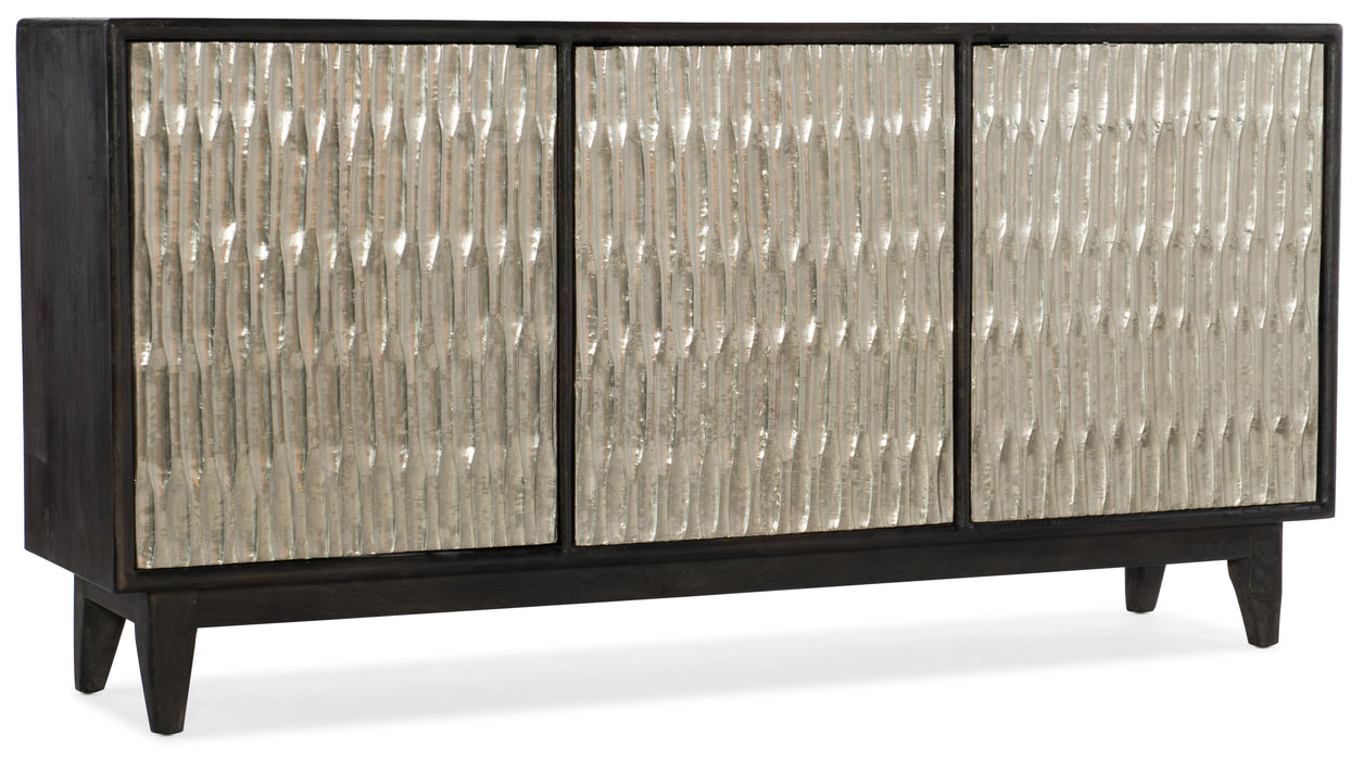 Shimmer Three-Door Credenza - Vicars Furniture (McAlester, OK)