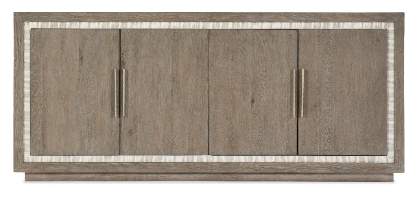 Serenity Tulum Media Storage Cabinet - Vicars Furniture (McAlester, OK)