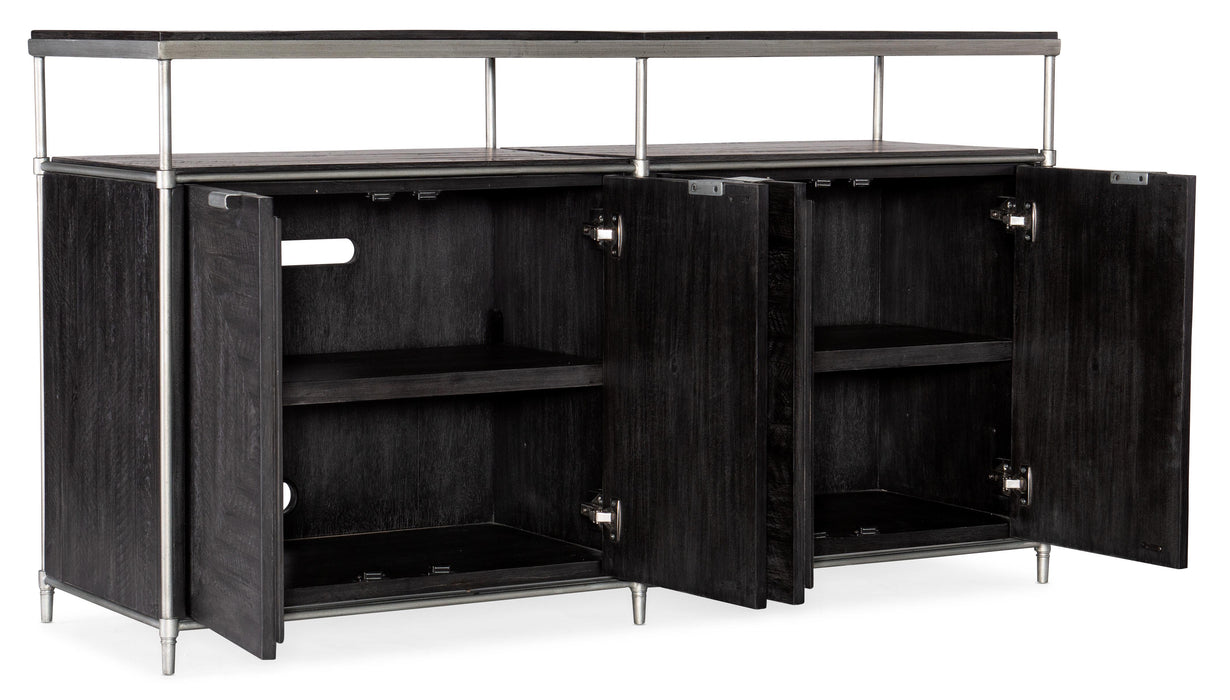 St. Armand Entertainment Console - 5601-55460-BLK - Vicars Furniture (McAlester, OK)