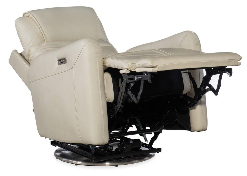 Steffen Swivel Power Recliner with Power Headrest - RC601-PHSZ-003 - Vicars Furniture (McAlester, OK)