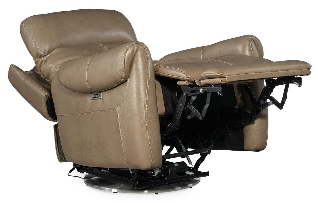 Sterling Swivel Power Recliner with Power Headrest - RC600-PHSZ-080 - Vicars Furniture (McAlester, OK)