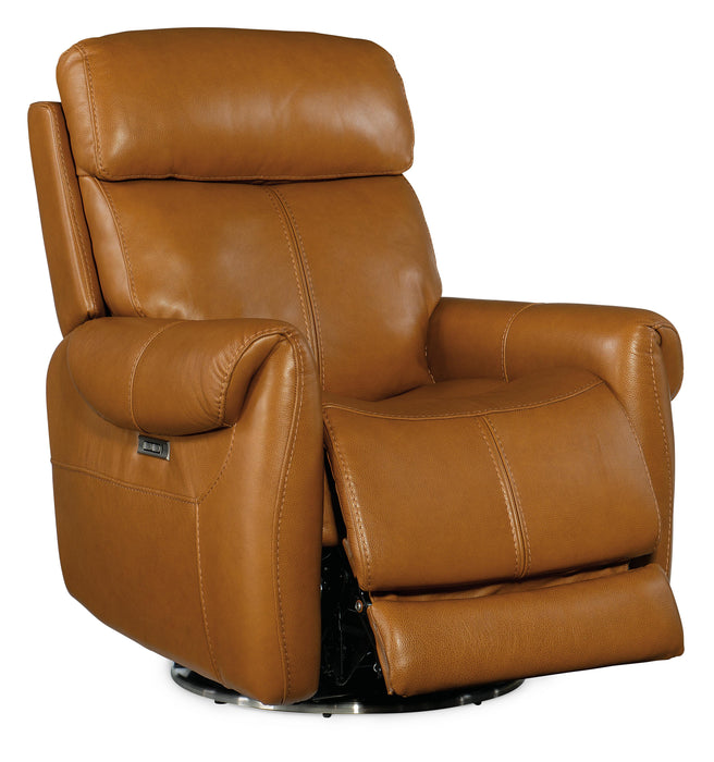 Sterling Swivel Power Recliner with Power Headrest - RC600-PHSZ-086 - Vicars Furniture (McAlester, OK)