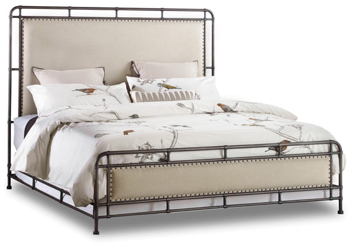 Studio 7H Slumbr King Metal Upholstered Bed - Vicars Furniture (McAlester, OK)