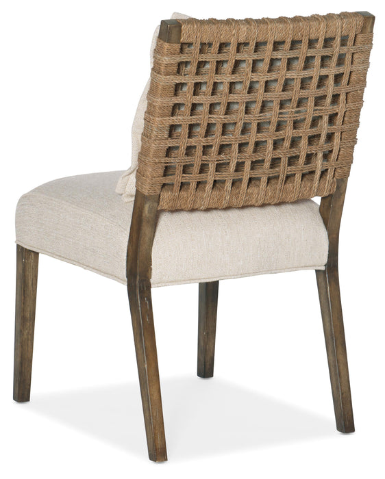 Sundance Woven Back Side Chair-2 per ctn/price ea - Vicars Furniture (McAlester, OK)