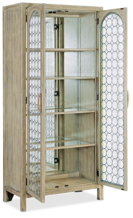 Surfrider Display Cabinet - Vicars Furniture (McAlester, OK)