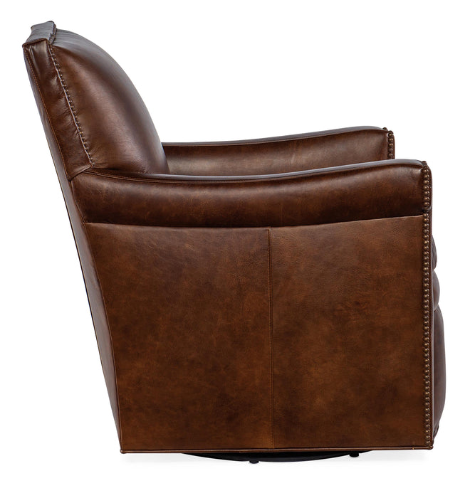 Swivel Club Chair - CC322-085 - Vicars Furniture (McAlester, OK)