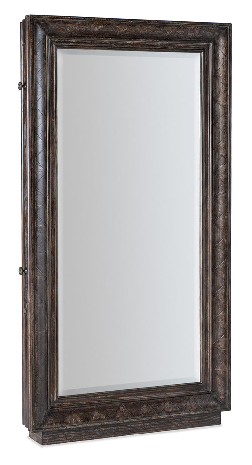 Traditions Floor Mirror w/hidden jewelry storage - Vicars Furniture (McAlester, OK)