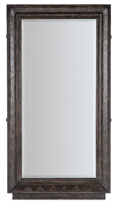 Traditions Floor Mirror w/hidden jewelry storage - Vicars Furniture (McAlester, OK)